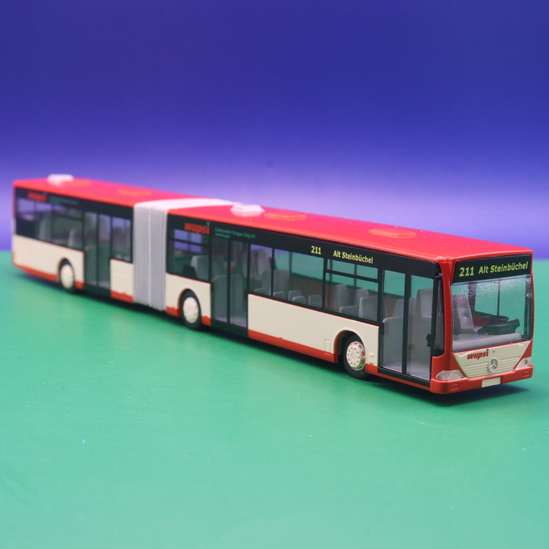 Mercedes Benz O530 Citaro G - Wupsi Leverkusen - Linie 211 Alt Steinnbüchel - Modellbus Rietze