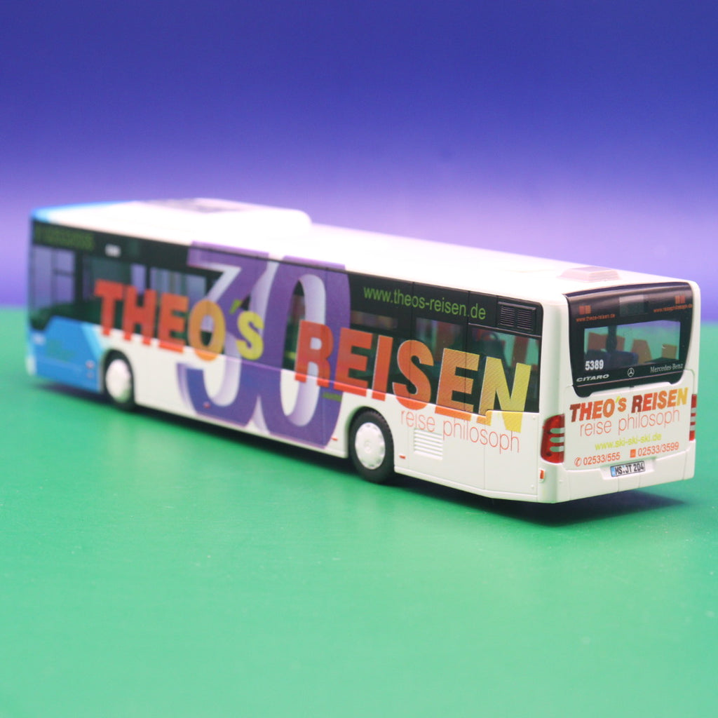Mercedes Benz O530 Citaro Facelift - Theos Reisen - Linie 14 Zoo ü Prinzipalm Zentralfriedhof - Modellbus Rietze 66514
