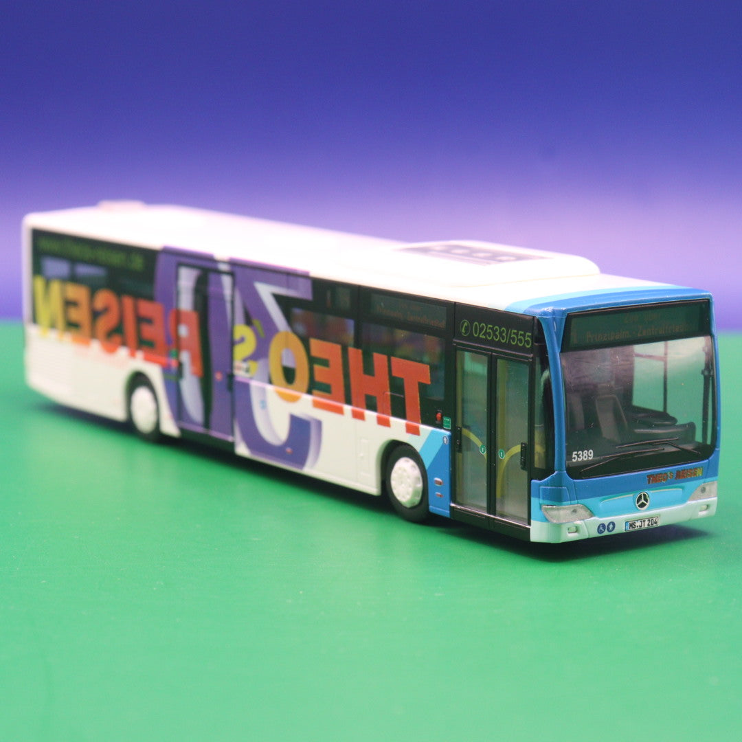 Mercedes Benz O530 Citaro Facelift - Theos Reisen - Linie 14 Zoo ü Prinzipalm Zentralfriedhof - Modellbus Rietze 66514