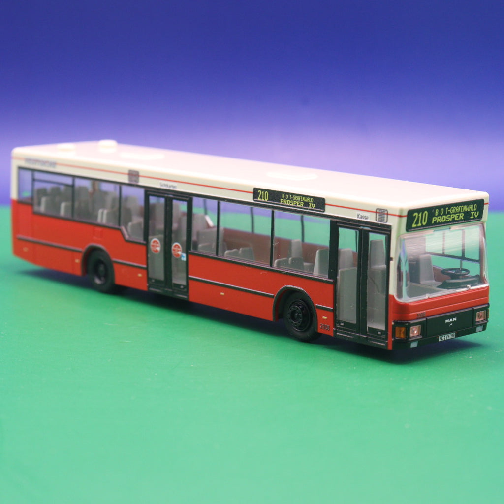 MAN NL 202-2 - Vestische Herten - Linie 210 B O T Grafenwald Prosper IV - Modellbus Rietze 75009