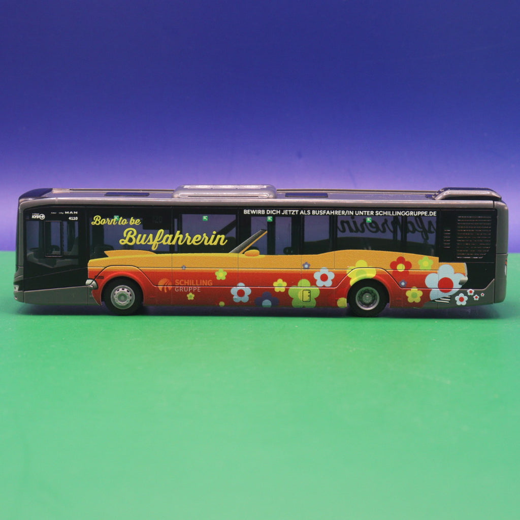 MAN New Lions City 12 - Omnibusverkehr Schilling Köln - Born to be Busfahrerin - Linie 120 Chorweiler /Fühlingen - Modellbus Rietze 75423