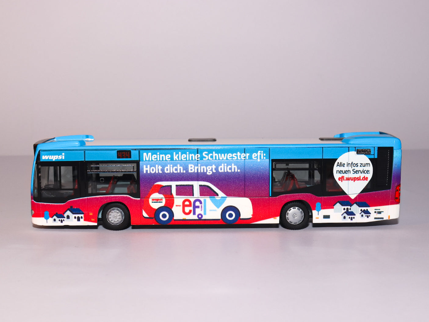 Wupsi Rietze Sondermodell Modellbus efi Wagen 6 Citaro C2