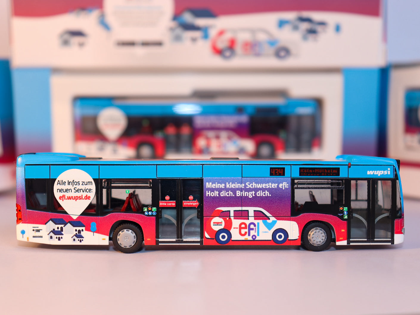 Wupsi Leverkusen Kombi Sonderangebot Citaro C2 efi Modellbus + Citaro Facelift Tasse