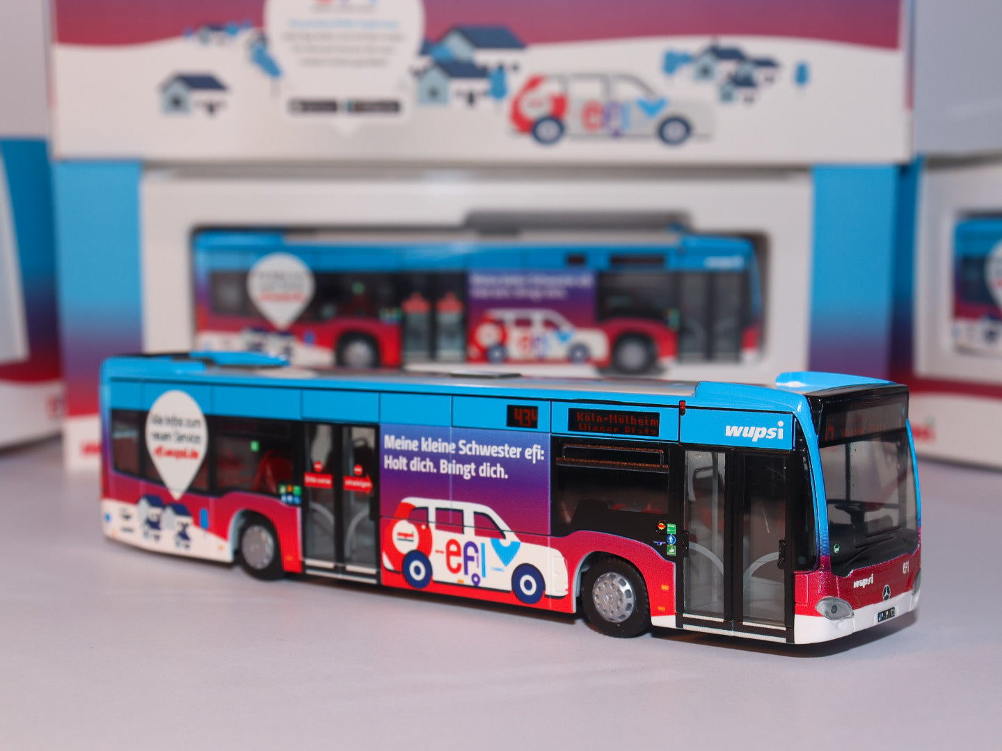 Wupsi Leverkusen Kombi Sonderangebot Citaro C2 efi Modellbus + Citaro Facelift Tasse