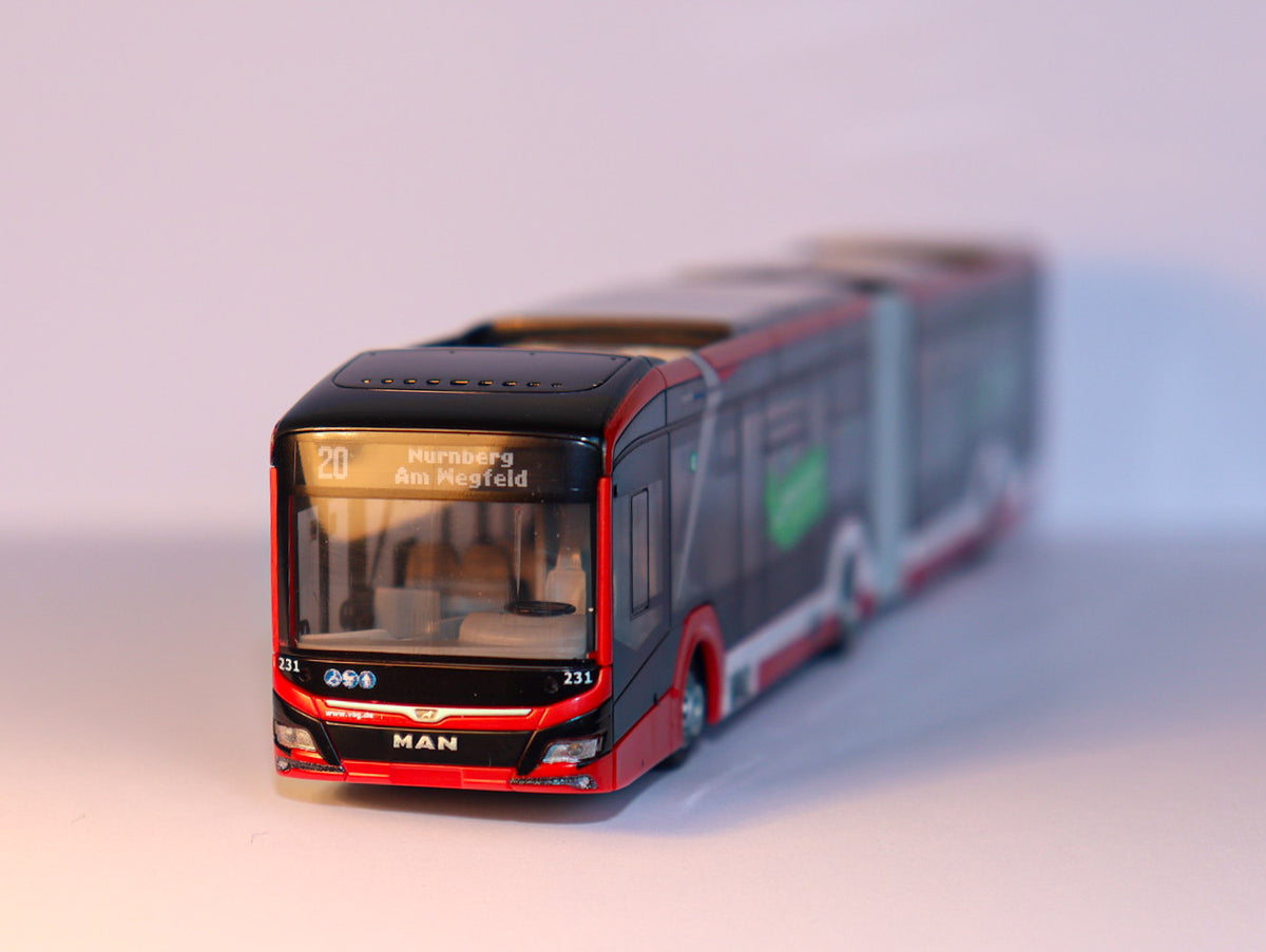 MAN Lion s City 18 E, VAG Nuremberg model bus Rietze 76501