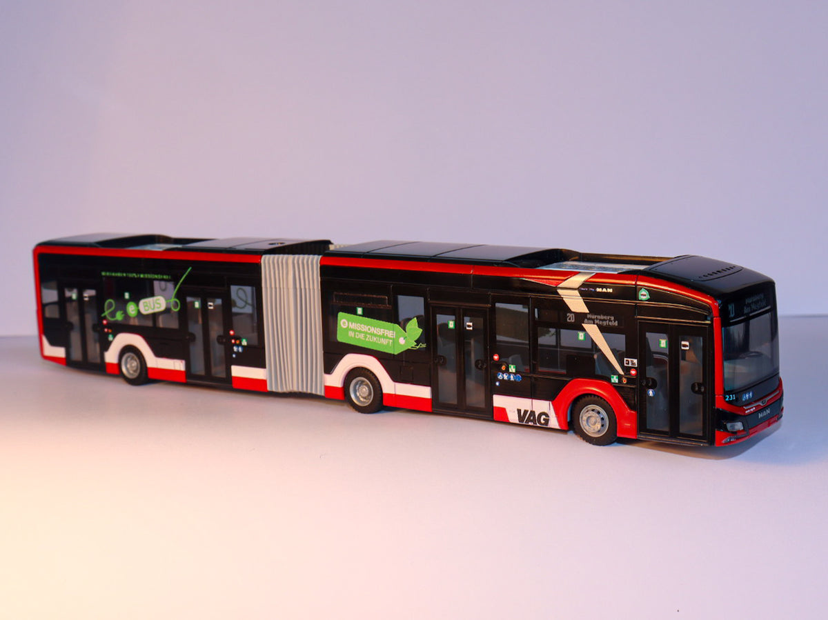 MAN Lion s City 18 E, VAG Nuremberg model bus Rietze 76501