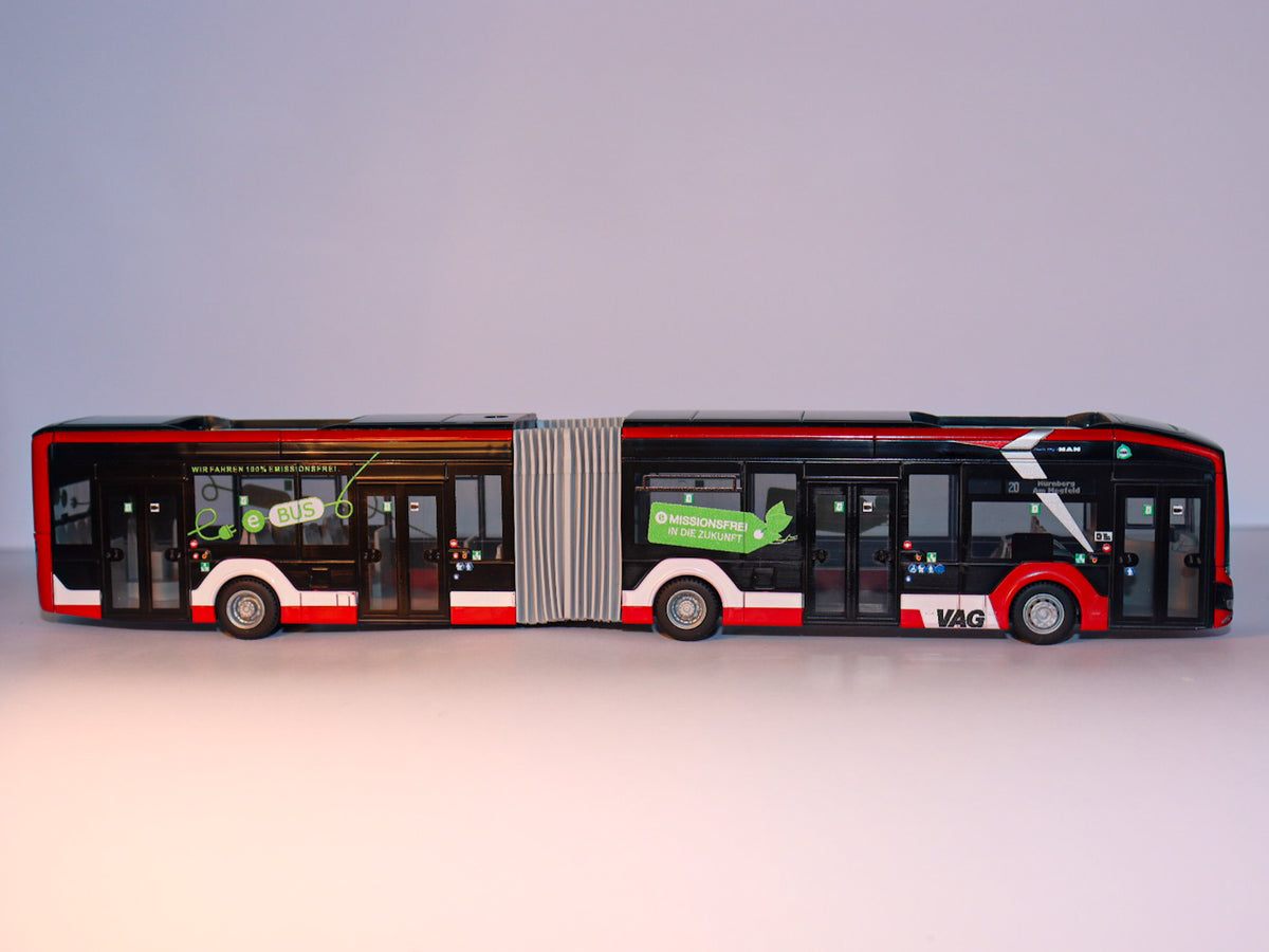 MAN Lion s City 18 E, VAG Nuremberg model bus Rietze 76501