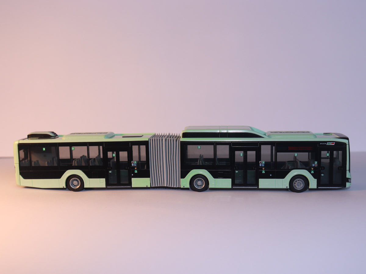 MAN Lion s City 18 G, light green, SVF Frankfurt/Oder model bus Rietze 75833