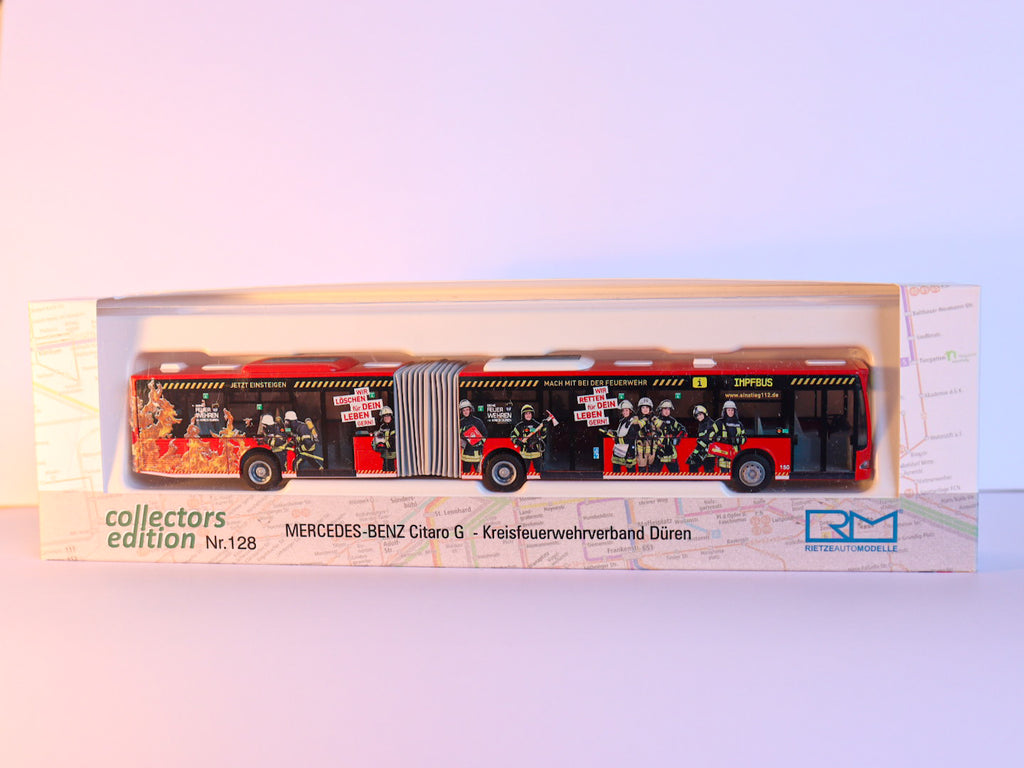 Mercedes Citaro G Kreisfeuerwehrverband Düren Modellbus Rietze 69908