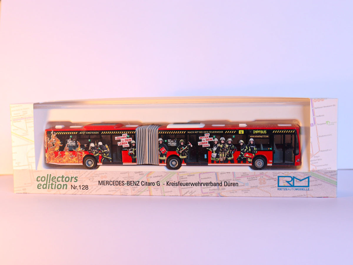 Mercedes Citaro G Kreisfeuerwehrverband Düren Modellbus Rietze 69908