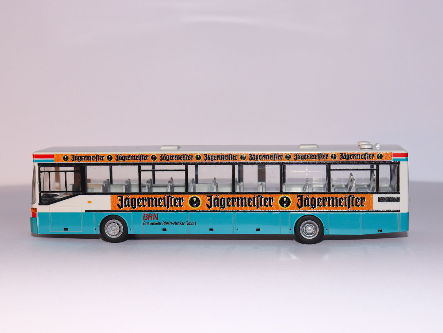 Rietze Mercedes O 407, BRN - Jägermeister Modellbus