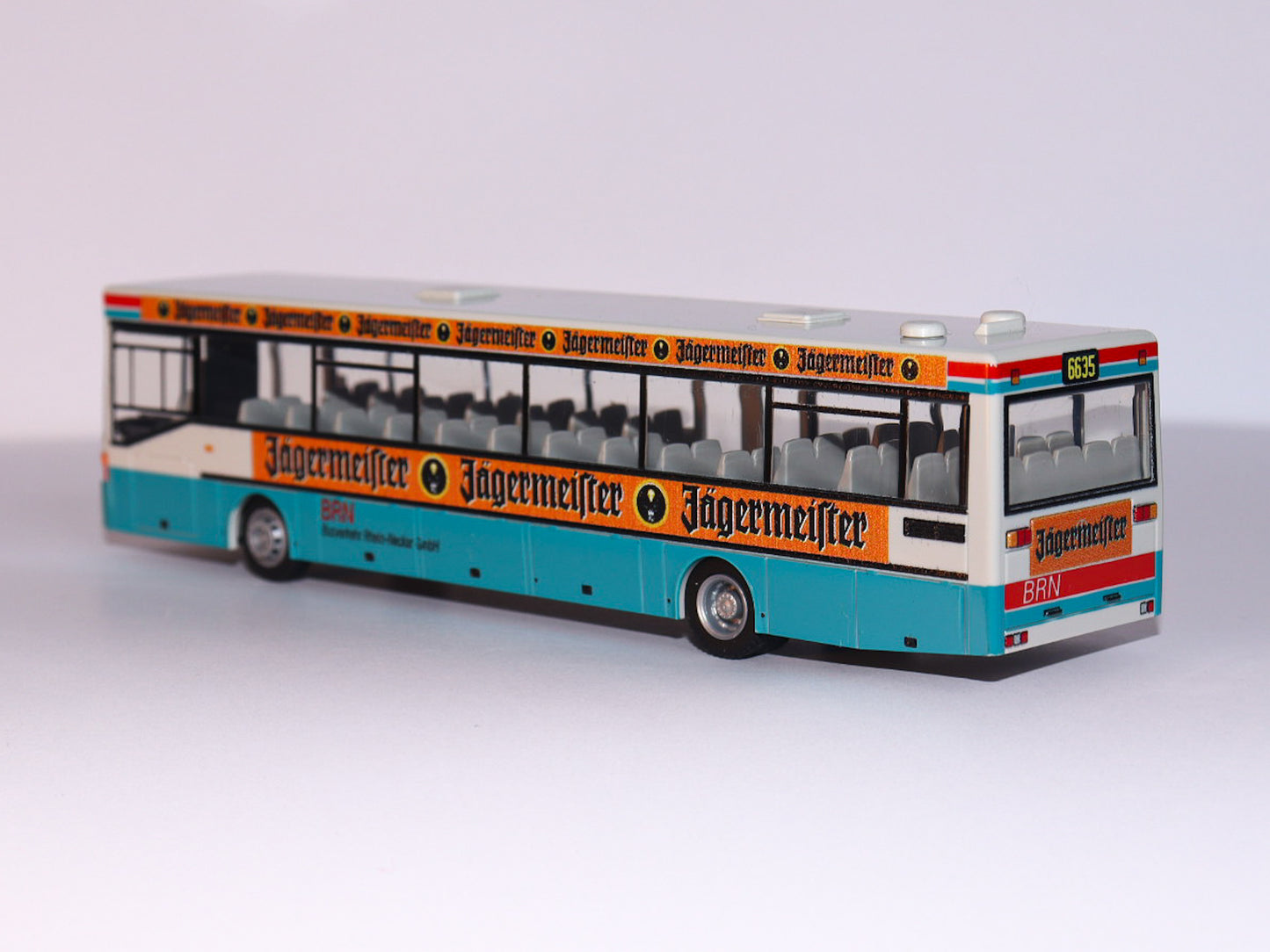 Rietze Mercedes O 407, BRN - Jägermeister Modellbus