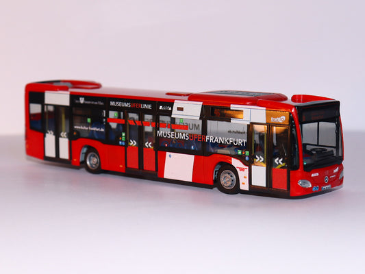 Modellbus Mercedes Citaro 12, RMV traffiq - Museumsufer Frankfurt