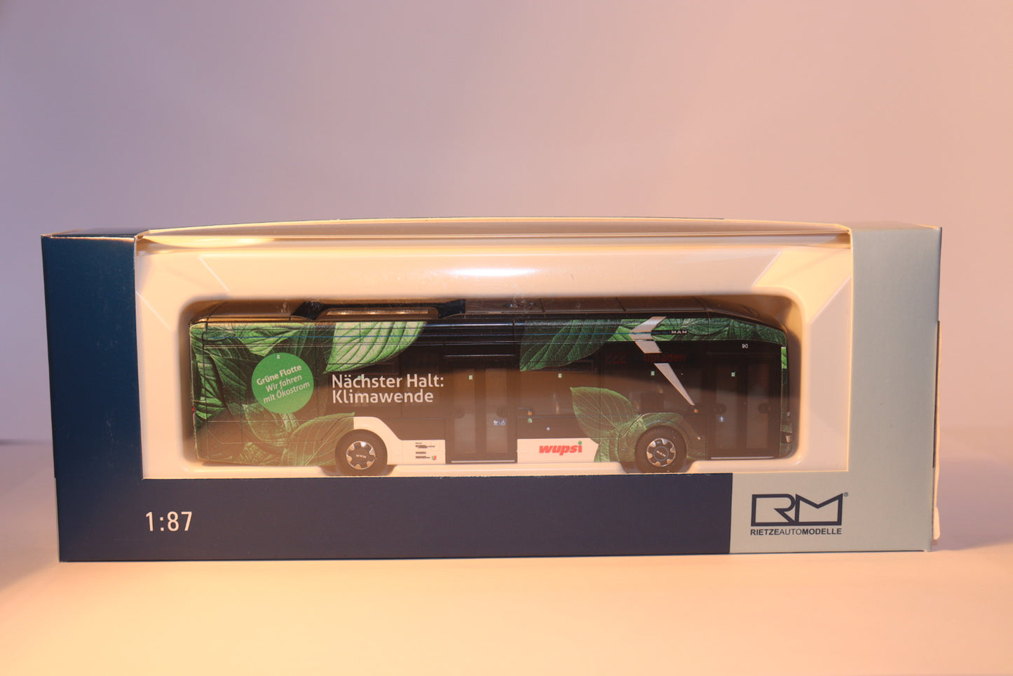 MAN Lion s City 12 E, Wupsi Leverkusen model bus Rietze 76318