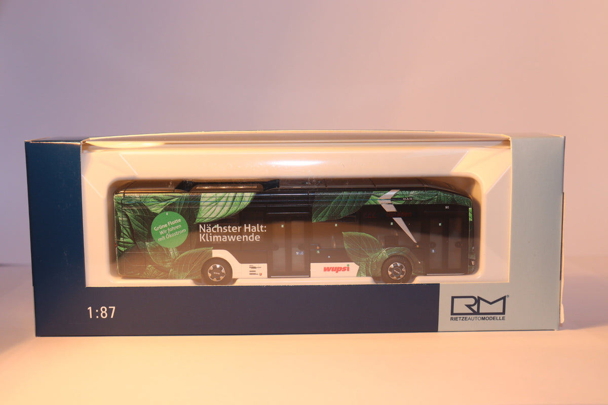 MAN Lion s City 12 E, Wupsi Leverkusen model bus Rietze 76318