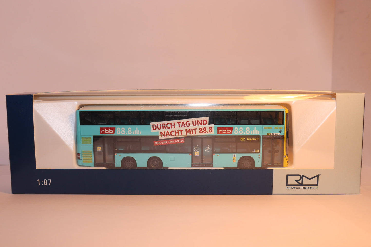 MAN Lions City DL07 BVG - rbb 88.8 Modellbus Rietze 67796