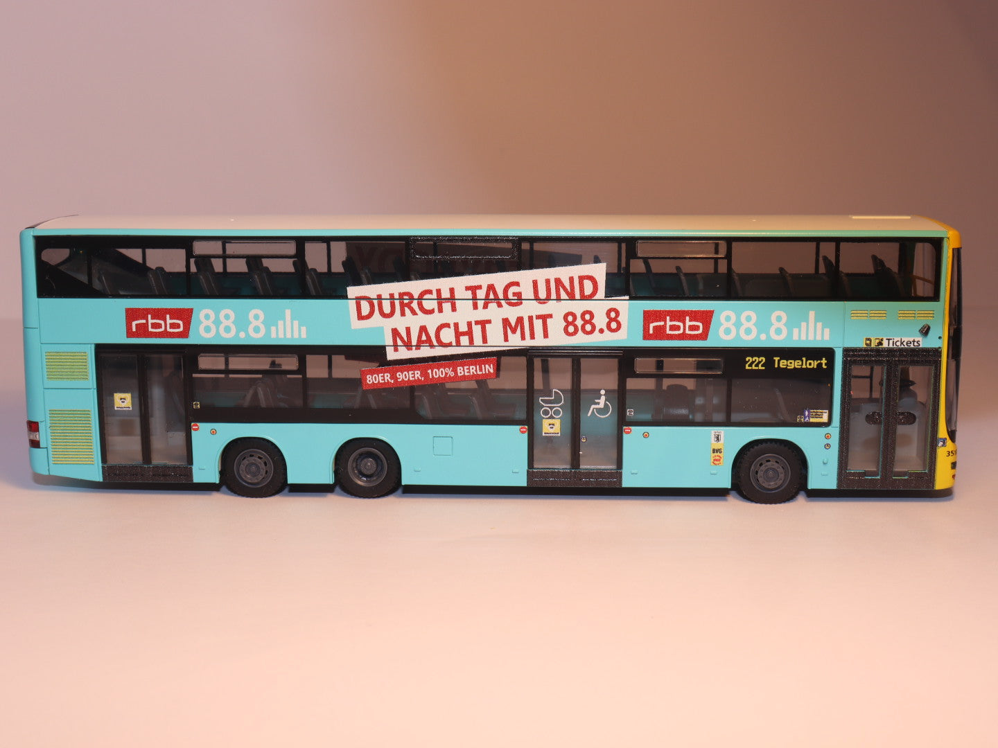 MAN Lions City DL07 BVG - rbb 88.8 Modellbus Rietze 67796