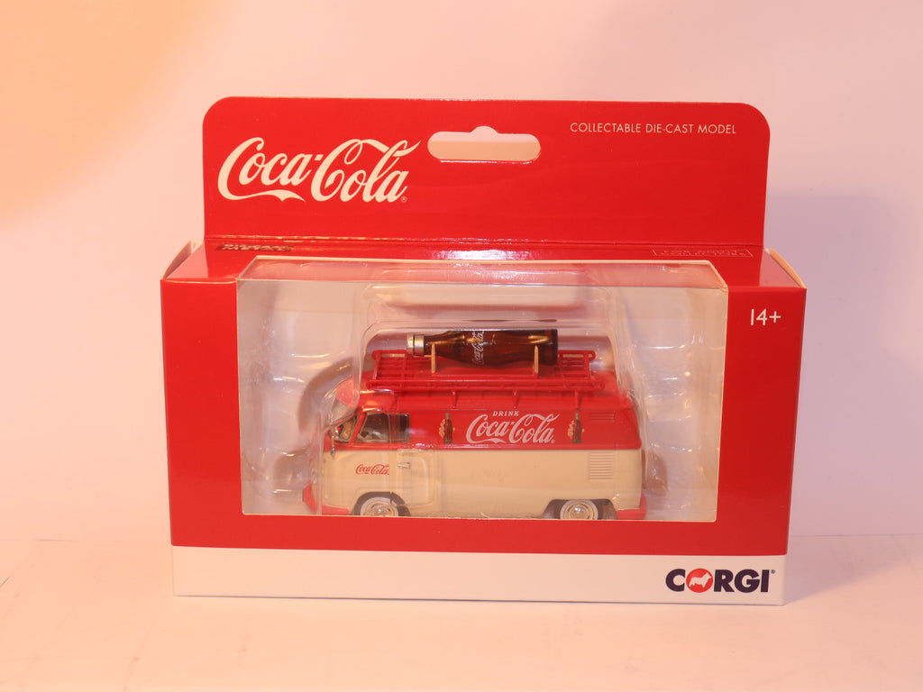 VW T1 Kastenwagen, RHD, Coca Cola mit Dachträger 1:43 Modellbus