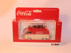 VW T1 Kastenwagen, RHD, Coca Cola mit Dachträger 1:43 Modellbus