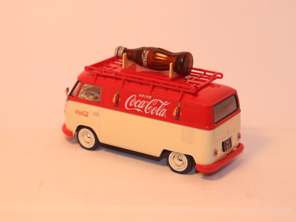 VW T1 Kastenwagen, RHD, Coca Cola mit Dachträger 1:43 Modellbus