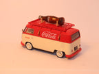 VW T1 Kastenwagen, RHD, Coca Cola mit Dachträger 1:43 Modellbus