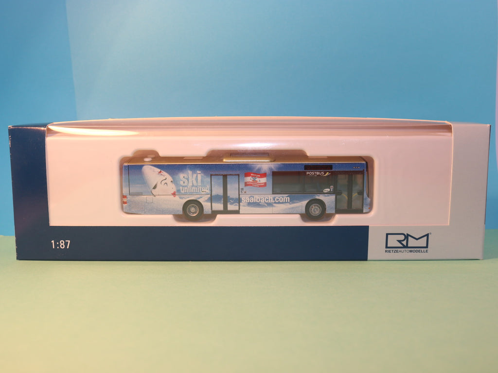 MAN Lions City Postbus Saalbach model bus Rietze 72725