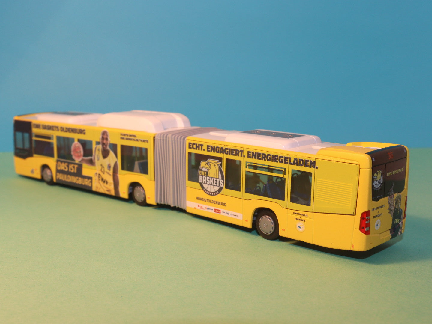 Citaro C2 G 15 NGT VWG Oldenburg EWE Baskets Modellbus Rietze 73648