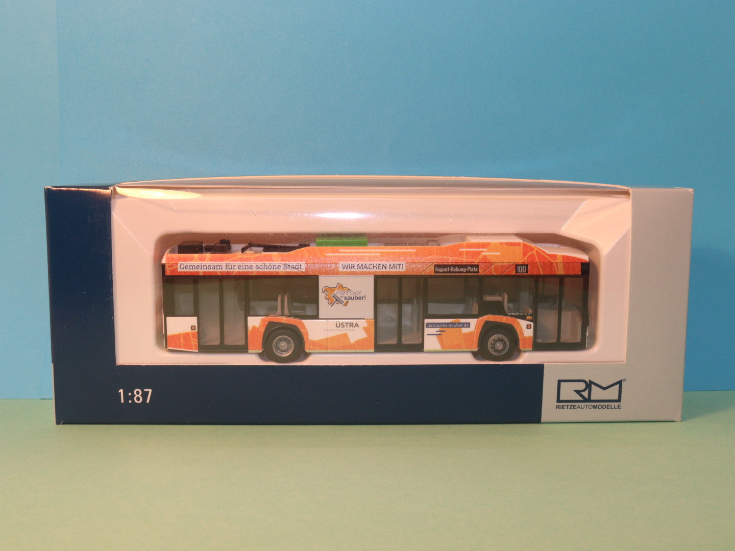 Solaris New Urbino 12 H2 Üstra Hannover Modellbus Rietze 77009