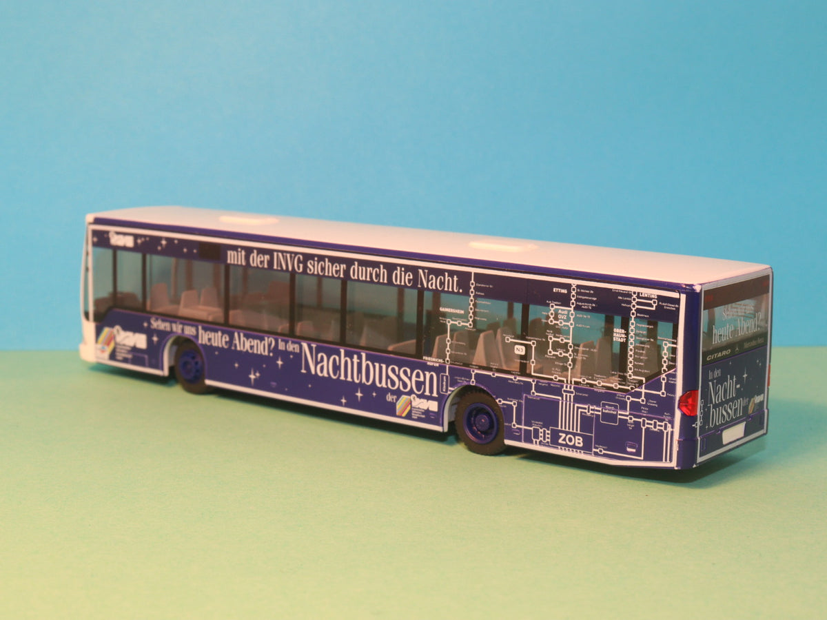 O530 Citaro INVG Nachtbus Ingolstadt Modellbus Rietze 69480