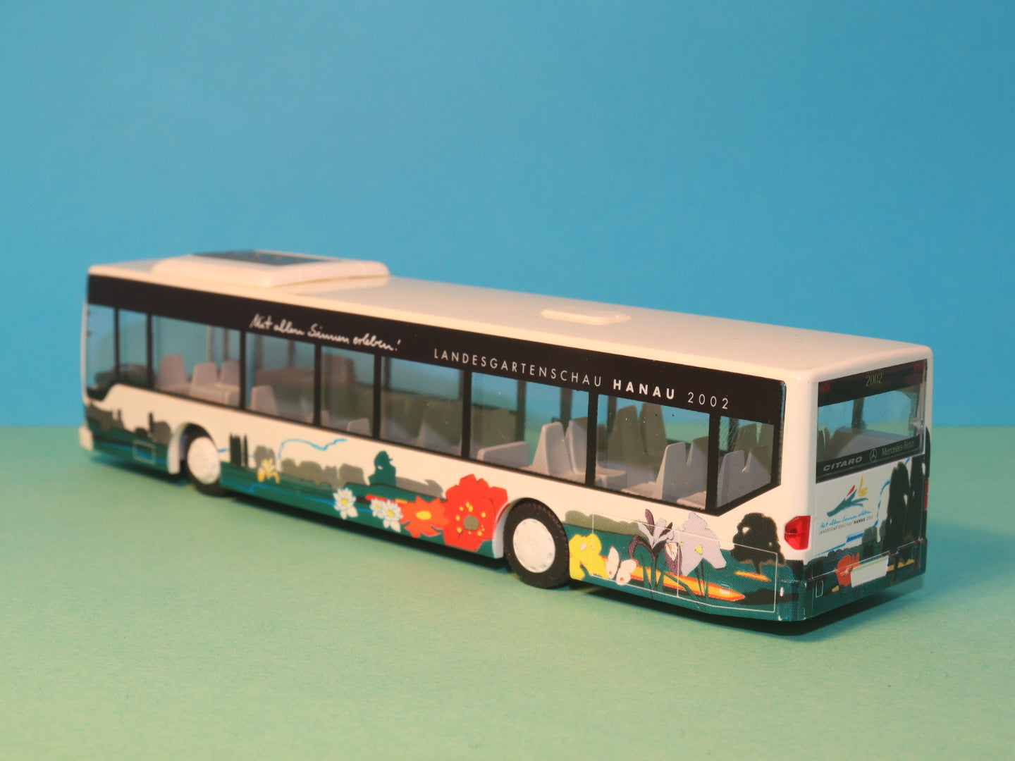 O530 Citaro Schmetterling Landesgartenschau Hanau 2002 Modellbus Rietze