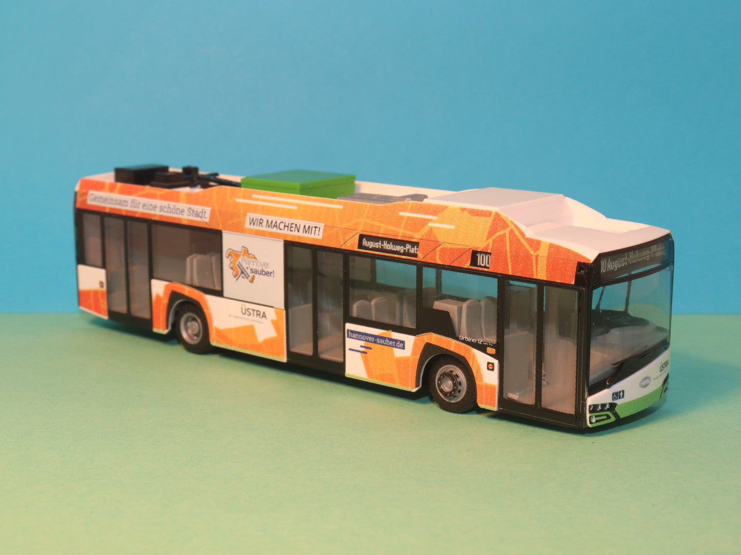 Solaris New Urbino 12 H2 Üstra Hannover Modellbus Rietze 77009