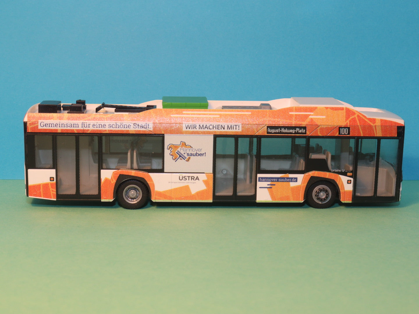 Solaris New Urbino 12 H2 Üstra Hannover Modellbus Rietze 77009