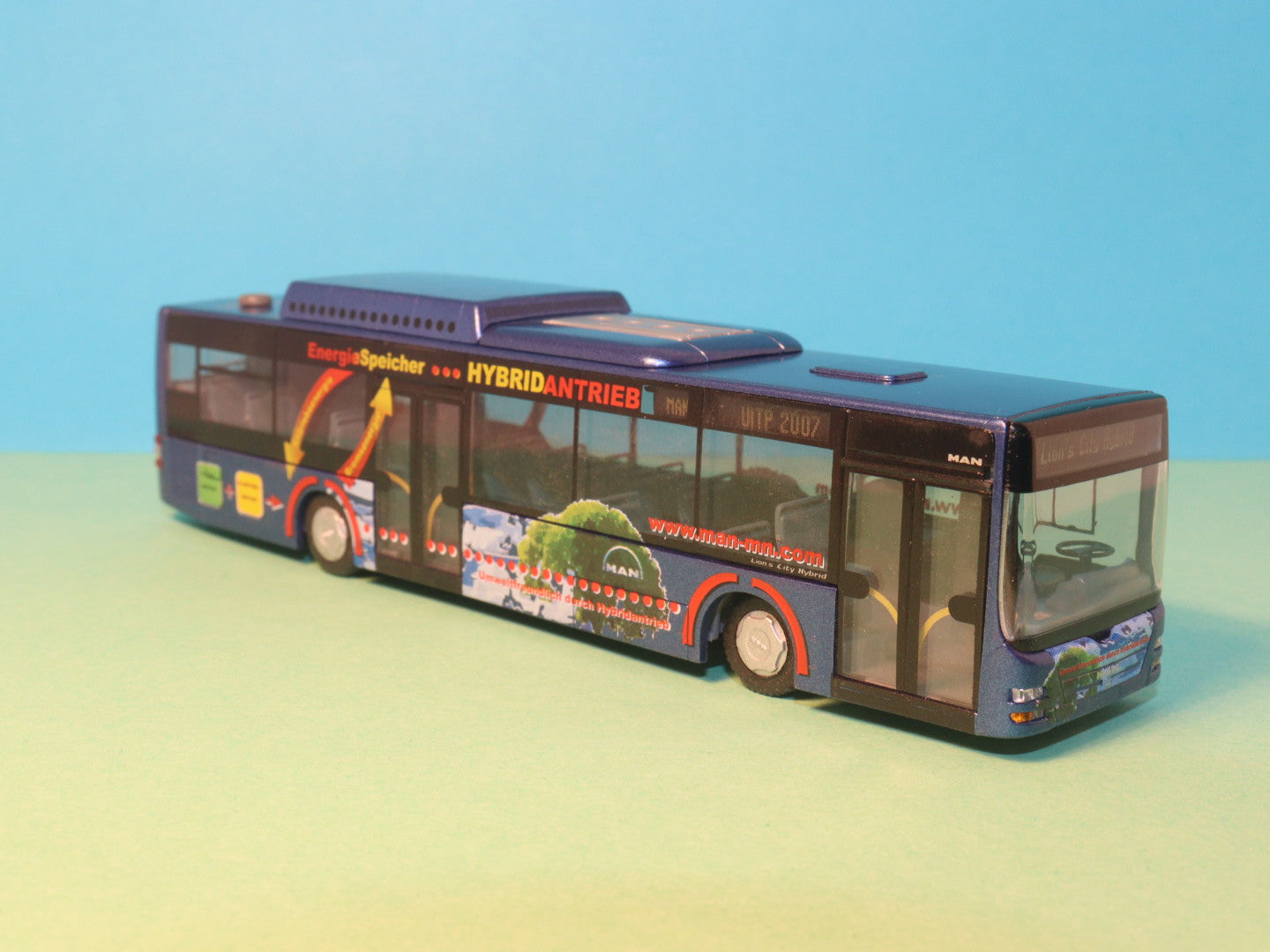 MAN Lions City Hybrid MAN Bus and Truck Modell 2007 Modellbus Rietze