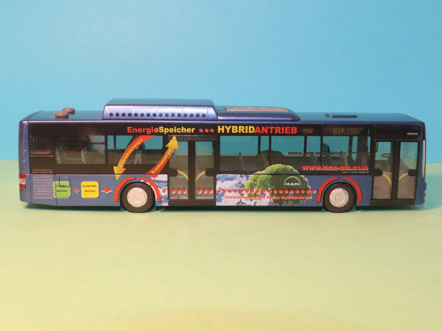 MAN Lions City Hybrid MAN Bus and Truck Modell 2007 Modellbus Rietze