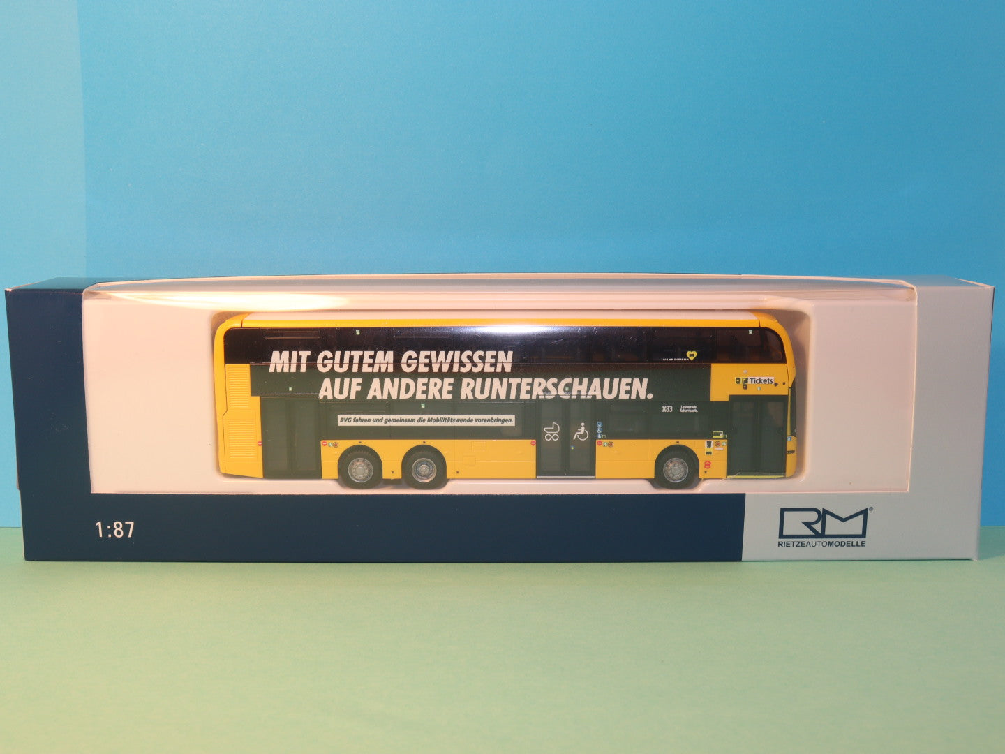 Alexander Dennis Enviro 500 BVG - IBB Förderbank Berlin, 1:87 Alexander Dennis Enviro 500 BVG - IBB Förderbank Berlin, 1:87
