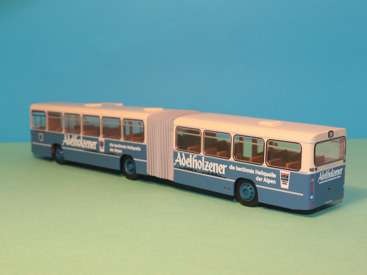 MAN SG 192, MVG München  Adelholzener Modellbus Rietze 75109