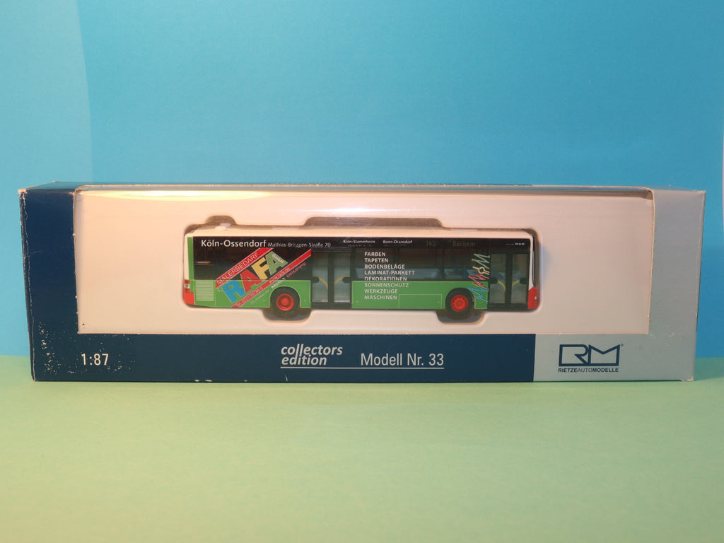 MAN Lions City 12 KVB - RAFA Köln Modellbus Rietze 67472