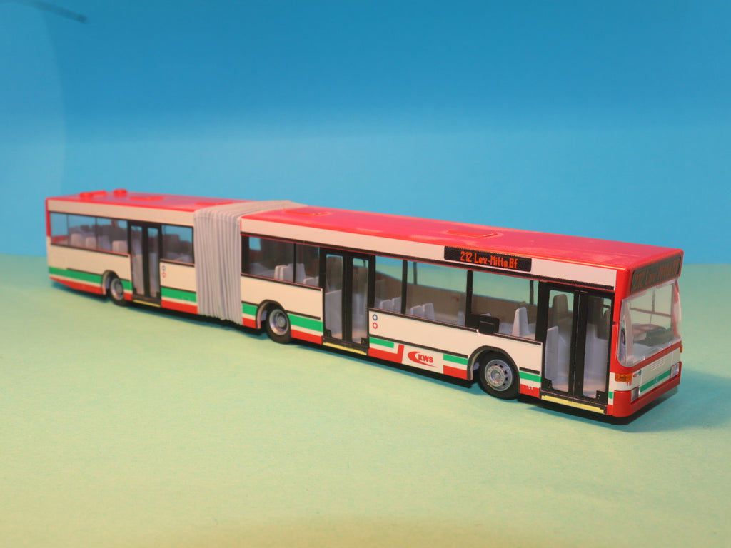 Mercedes O405 GN2 KWS - Wupsi Leverkusen Modellbus Rietze 76405