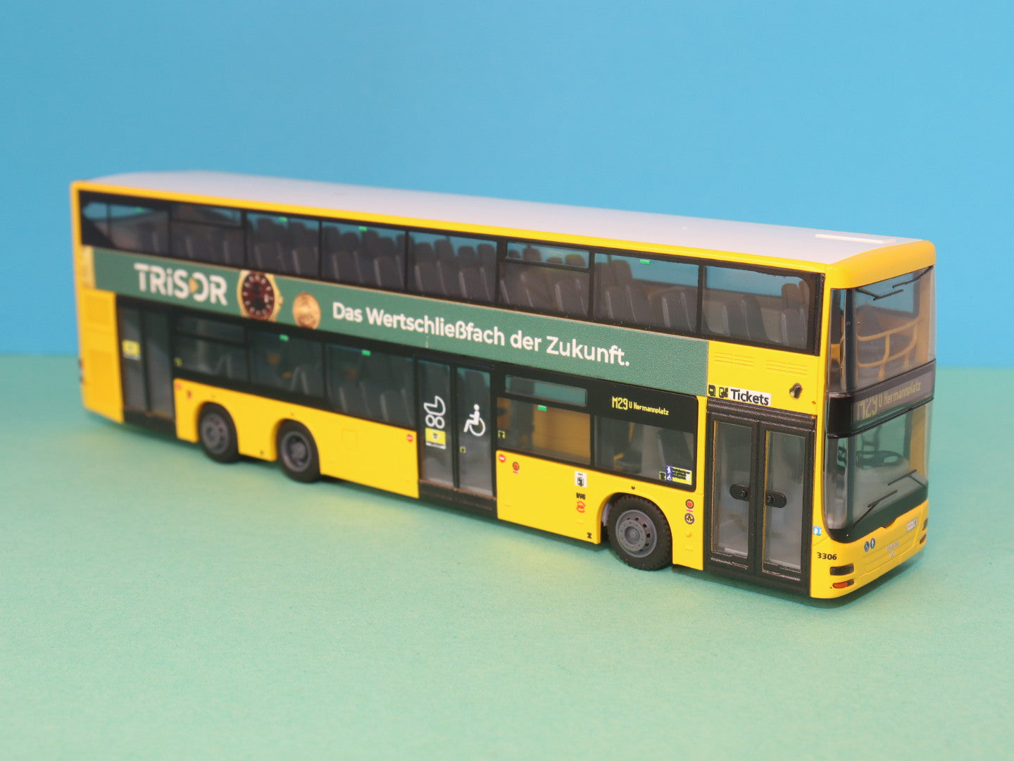 MAN Lion s City DL07, BVG - Trisor Modellbus Rietze 67337