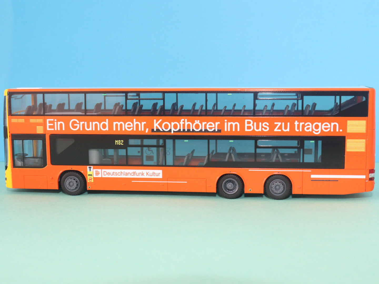 MAN Lion s City DL07, BVG Deutschlandfunk -  Modellbus Rietze 67698