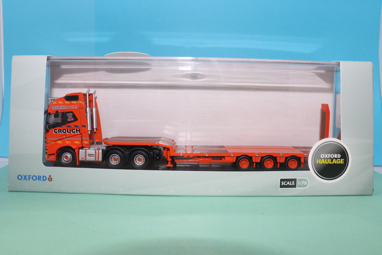 Volvo FH4 GXL, Crouch Recovery Semitieflade-Sattelzug 1:76