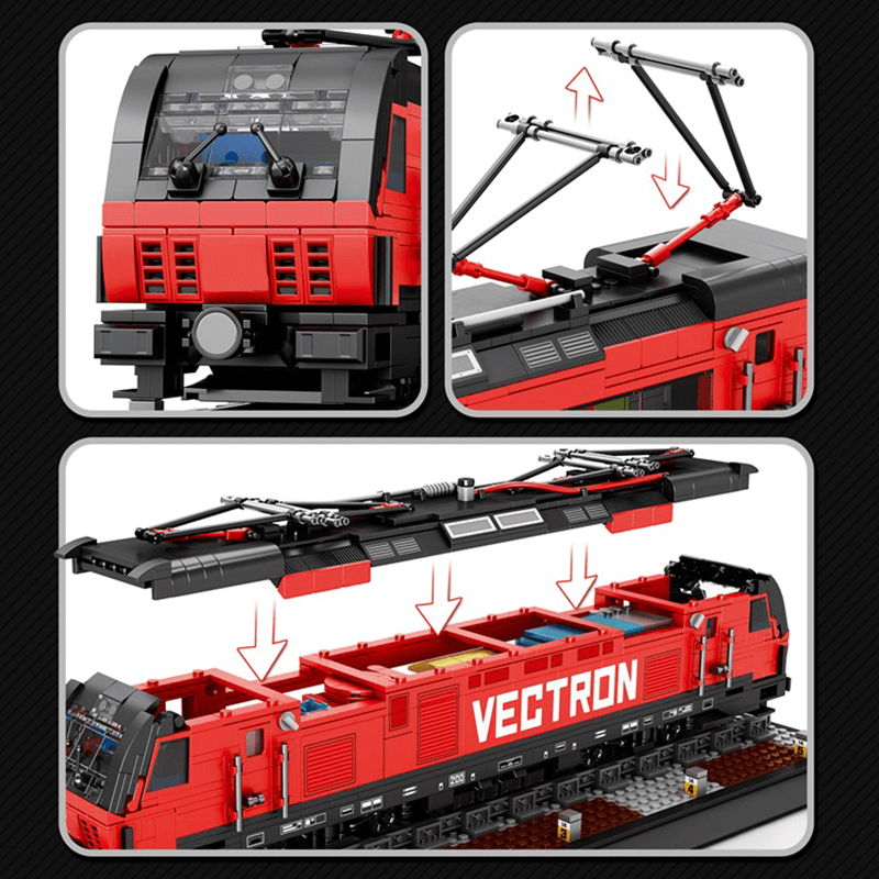 Vectron Zug Klemmbaustein Modell