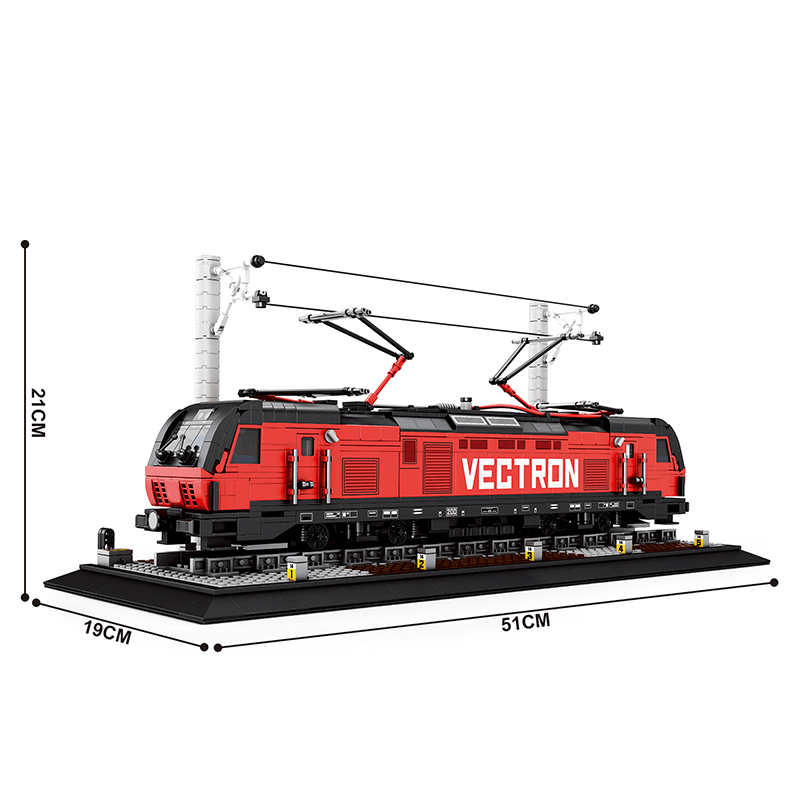 Vectron Zug Klemmbaustein Modell