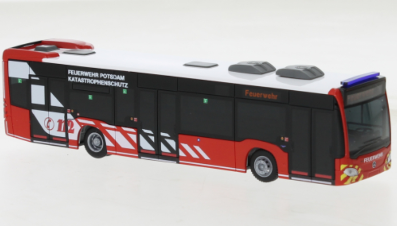 Rietze Mercedes Citaro  C2 Feuerwehr Potsdam Modellbus