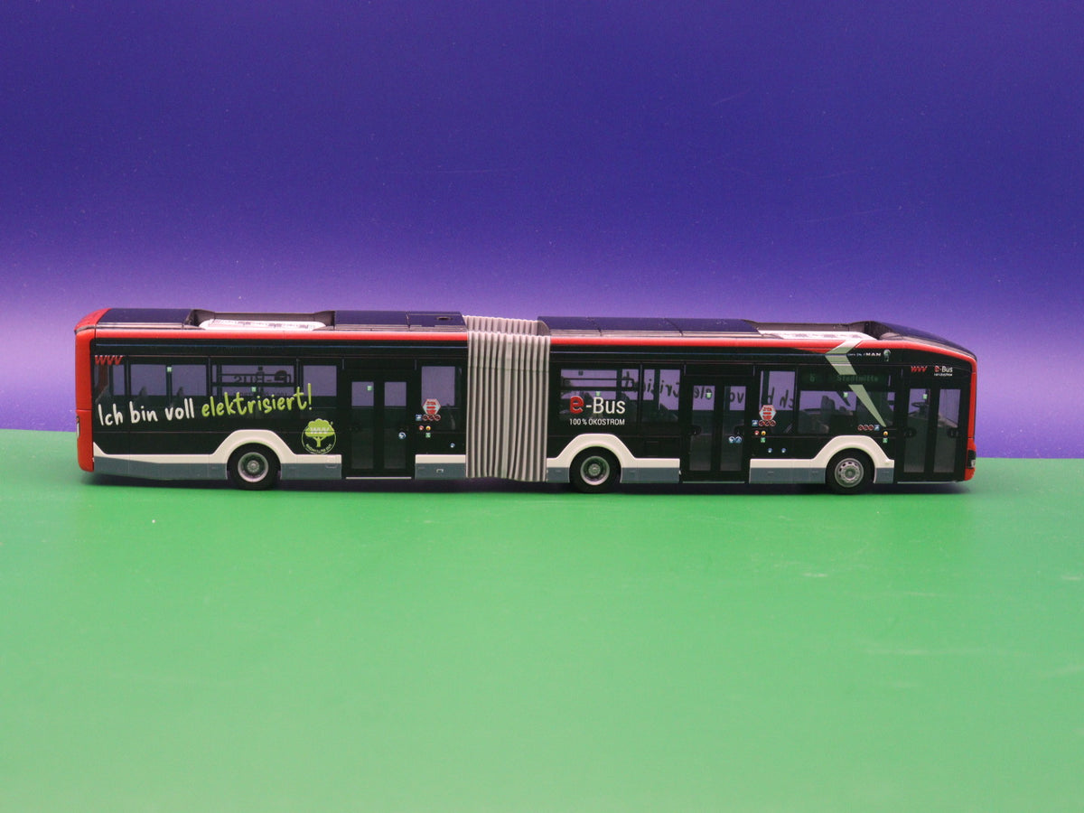 MAN Lions City 18 - Würzburger Straßenbahn - Modellbus Rietze 76515