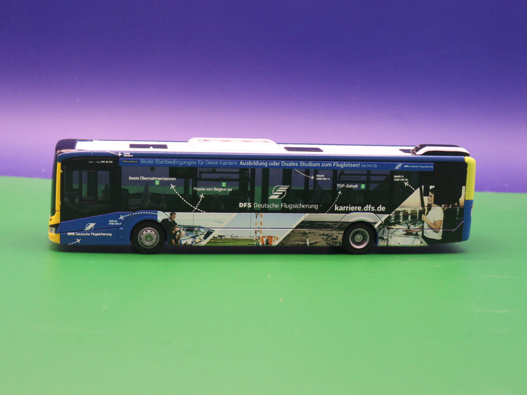 MAN Lions City 12 - Deutsche Flugsicherung (dfs) - Modellbus Rietze 75405