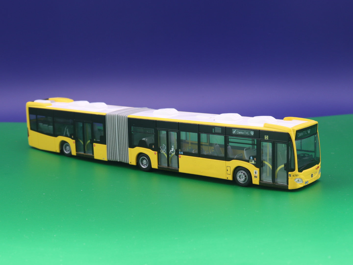 Citaro G ‘ 12 - BVG Berlin - Danke TXL - Wagen 4785 - Modellbus Rietze 69583