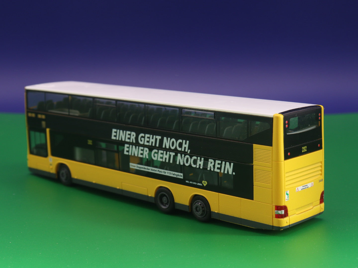 MAN Lions City DL07 - BVG Berlin - Einer geht noch, Einer geht noch rein - Wagen 3448 Modellbus Rietze