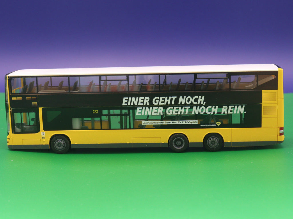 MAN Lions City DL07 - BVG Berlin - Einer geht noch, Einer geht noch rein - Wagen 3448 Modellbus Rietze