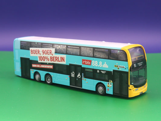 Alexander Dennis Enviro 500 - BVG Berlin - rbb 88,8 - Wagen 3589 - Modellbus Rietze 78009